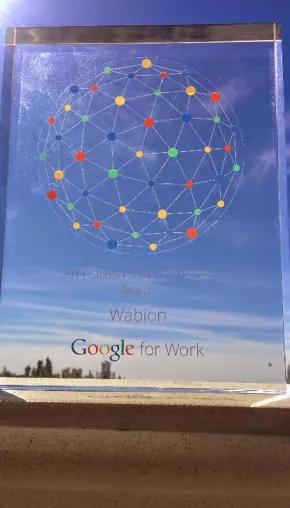 Bild: Wabion als Google “2014 Global Partner of the Year ­Search” ausgezeichnet