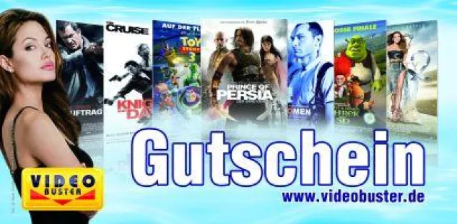 Bild: Video Buster bringt Geschenkgutscheine unter den Weihnachtsbaum