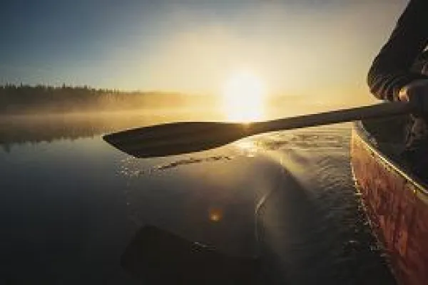 Kanadas Kanu Kunst Bild: Kanadas Kanu Kunst