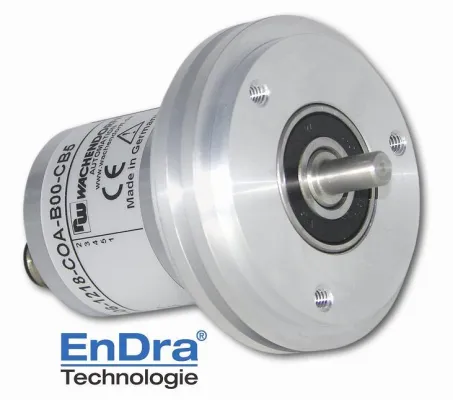 Bild: 58er-Absolutwertdrehgeber mit EnDra®
