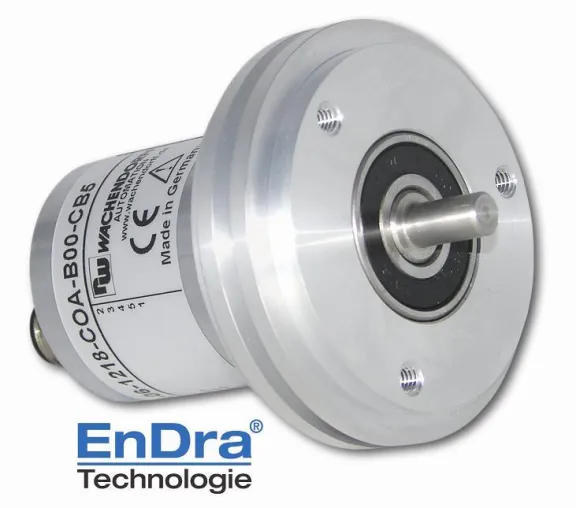 Bild: 58er-Absolutwertdrehgeber mit EnDra®