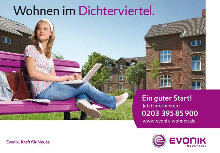 Evonik Wohnen - Dichterviertel - 150 % Erfolg Bild: Evonik Wohnen - Dichterviertel - 150 % Erfolg
