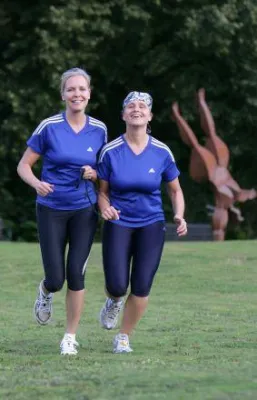 Bild: Dienstag, 19. Mai - Joggen mit 7-facher Paralympics-Siegerin