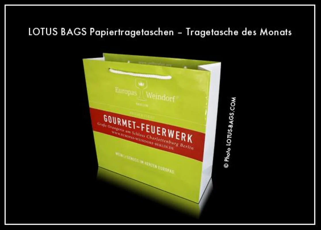 Tragetasche des Monats