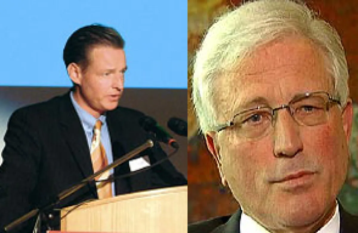 Dr. Peter Vieregge und Dr. Wolfgang Arnold