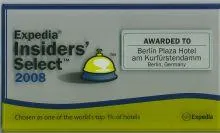 Bild: Berlin Plaza Hotel unter den Ausgewählten - Expedia® Insiders’ Select™ Ranking