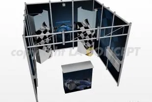 LA CONCEPT bietet individuelle Messestände für die Proform 2010 Bild: LA CONCEPT bietet individuelle Messestände für die Proform 2010