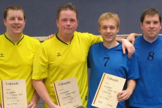 Walter und Kowallik bleiben bestes deutsches Doppel Bild: Walter und Kowallik bleiben bestes deutsches Doppel