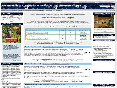 Bild: Relaunch von Weihnachten-247.Info mit neuem Forum und neuer Fotogalerie