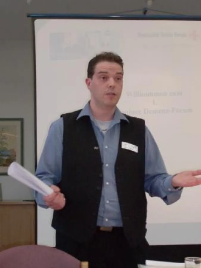 Gust ist als lebensnaher und praxisorientierter Referent bekannt.