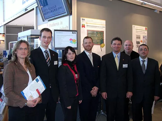 Bild: Hochschule Harz präsentierte Schulungsmanagement-Webapplikation auf der CeBIT