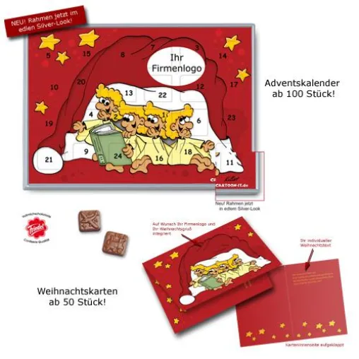 Bild: Endlich witzig-originelle Werbegeschenke zu Weihnachten
