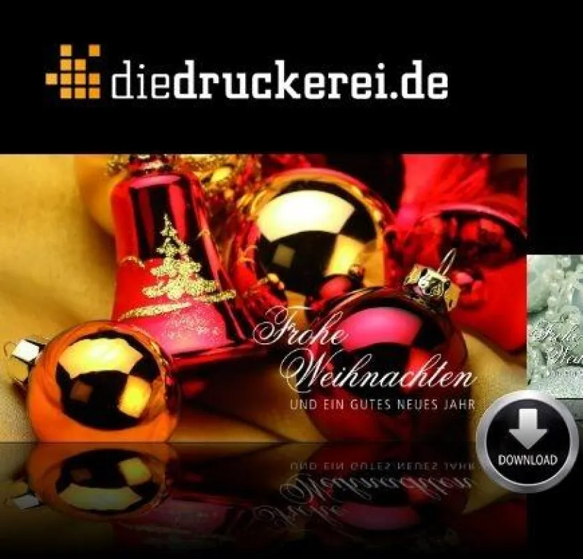 Weihnachtsgrüße von diedruckerei.de