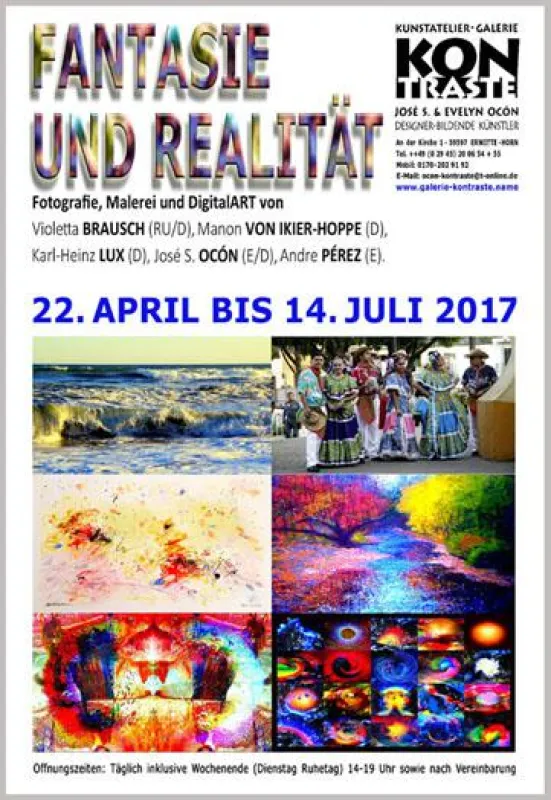 Ausstellungsplakat. Copyright by José S. Ocón