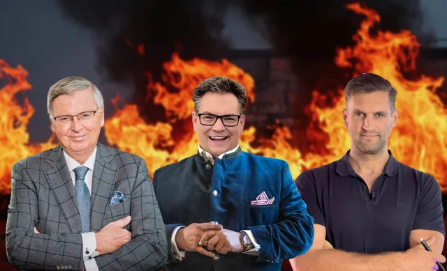 Bild: WENN DIE MAUER BRENNT, IST ES ZU SPÄT ÜBER DEN FEUERLÖSCHER ZU DISKUTIEREN