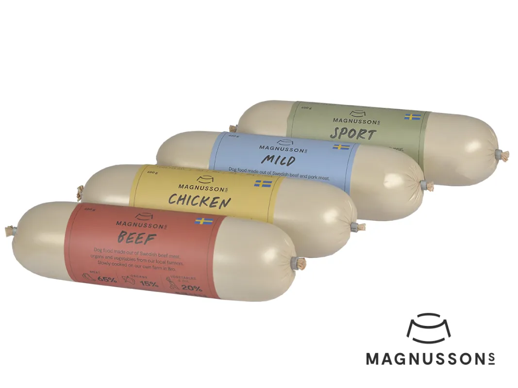 MAGNUSSONS BEEF, CHICKEN, MILD,SPORT