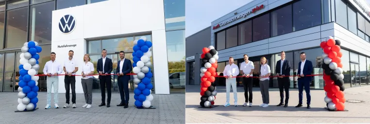 Bild: Die Volkswagen Group Retail Deutschland (VGRD GmbH) investiert in einen modernen Neubau in Leipzig