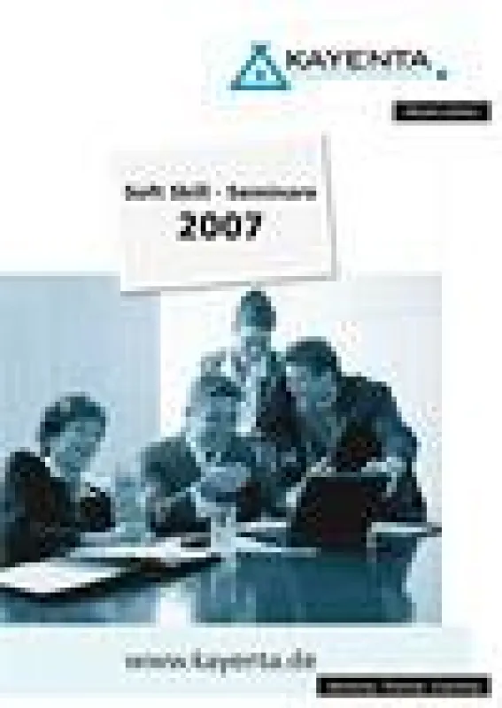 Seminarkatalog Soft Skills 2007