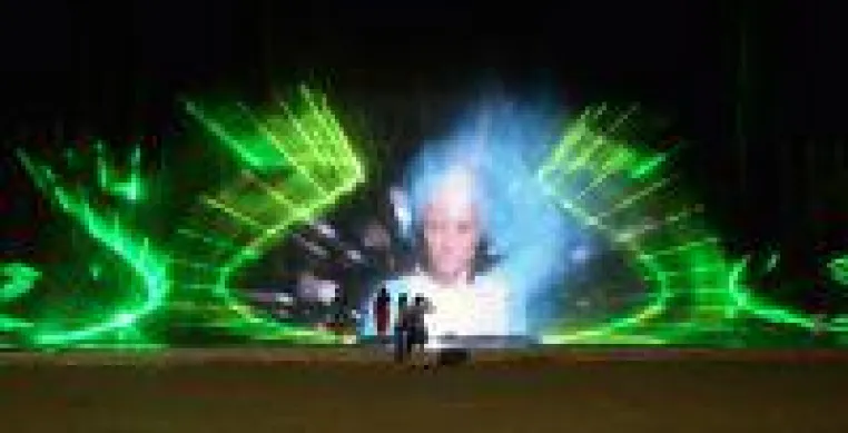 Bild: Black Sea Arena in Georgien erweitert Lasershows und Wasserspiele