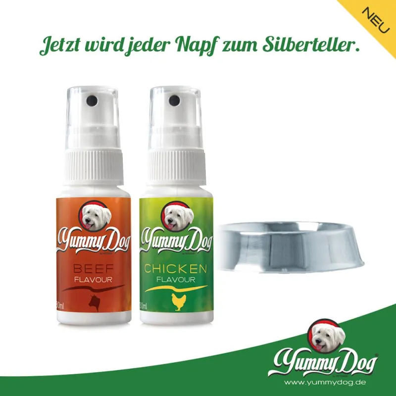 Die YummyDog Aromasprays von Petodor
