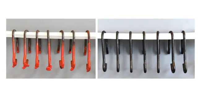 Bild: Pyrolyse-Technologie von SCHWING Technologies entfernt Lack von Lackieraufnahmen