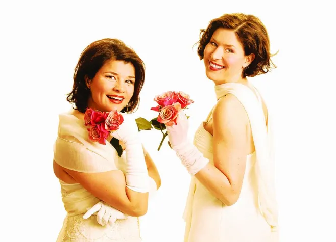 Bild: Le Duo in Braunschweig - Blumenlieder im Gewächshaus