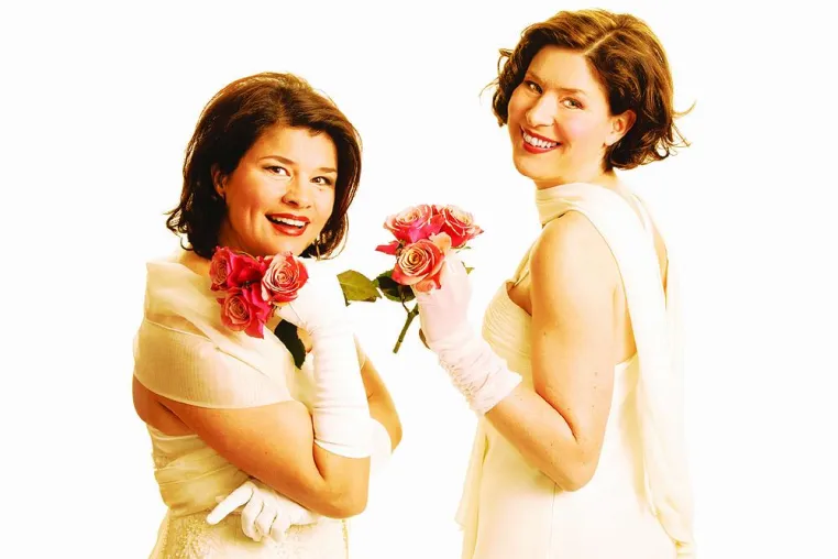 Le Duo in Braunschweig - Blumenlieder im Gewächshaus Bild: Le Duo in Braunschweig - Blumenlieder im Gewächshaus
