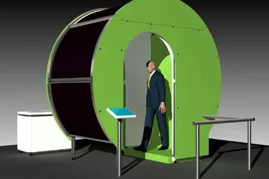 Bild: cPix – eine Fotobox als besondere Standattraktion bei Kongressen