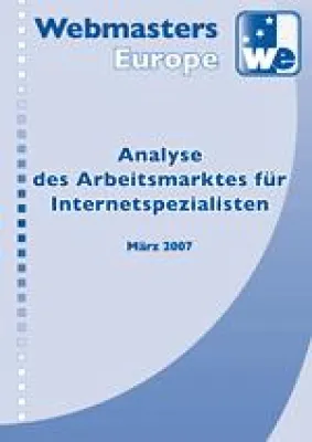 Bild: Webmasters Europe stellt aktuelle Arbeitsmarktanalyse vor: Stark gestiegene Nachfrage nach Internetexperten