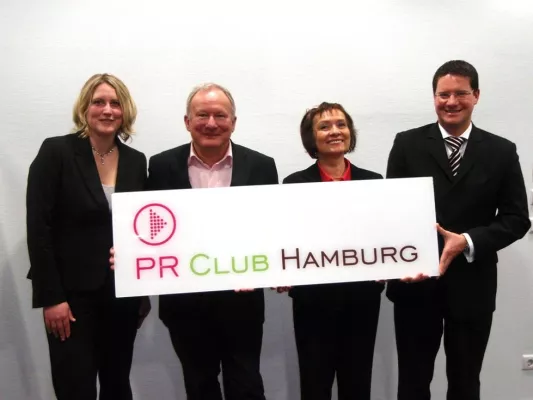 Bild: Vorstand PR Club Hamburg neu gewählt und Zusammenschluss mit Hamburg@work e.V. beschlossen