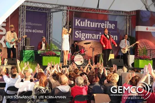 Bild: „Sommer, Stars, Musik“ Kulturreihe Sigmaringen vertraut GEMCO Veranstaltungsmedien GmbH