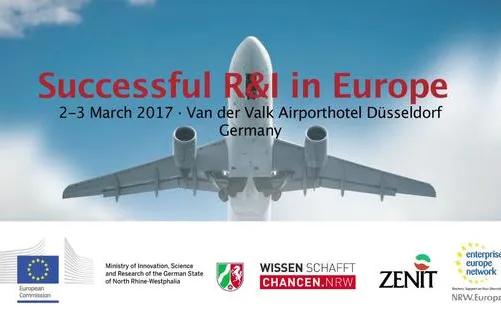 Bild: Successful R&I in Europe - 8th European Networking Event, 2.-3. März, Düsseldorf