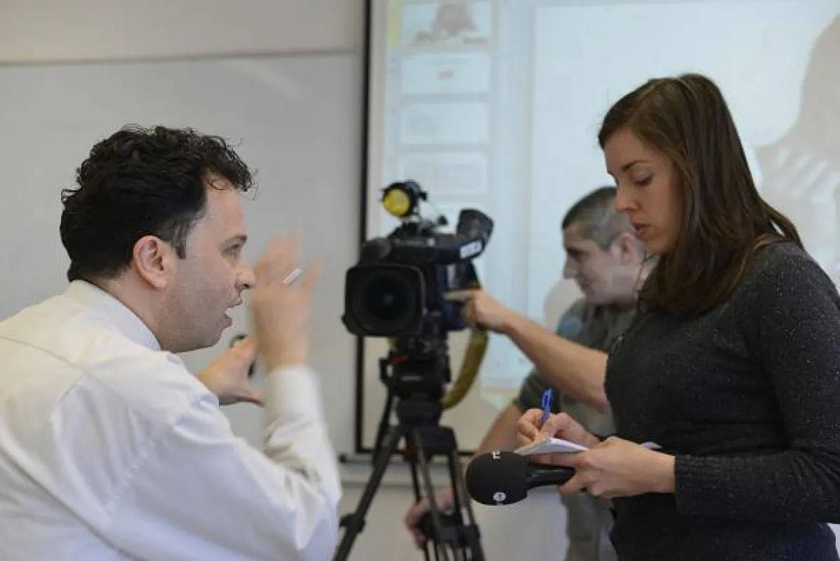 Belgisches Fernsehen zu Gast an der EUFH