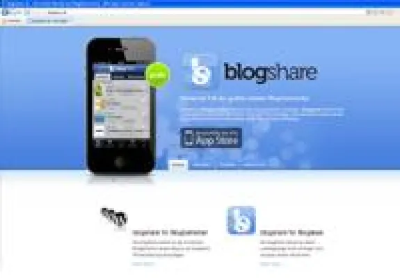 Bild: blogshare: So aktuell wie ein RSS-Reader, aber mit deutlich mehr Features