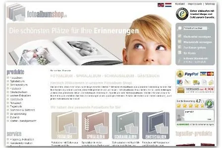 Bild: Ein edles Fotoalbum - Zeitmaschine in die Vergangenheit