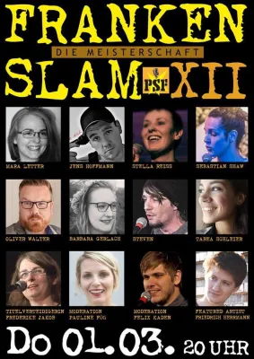 Bild: Fränkische Meisterschaften im Poetry Slam