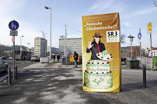 Bild: 30 Jahre SR 3 - Geburtstagskampagne für die Saarlandwelle