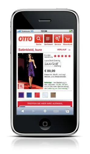 Bild: Fork Unstable Media launcht neuen Mobile-Shop für OTTO