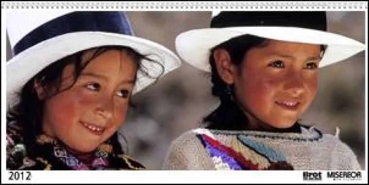 Bild: Der MISEREOR-Fotowandkalender 2012