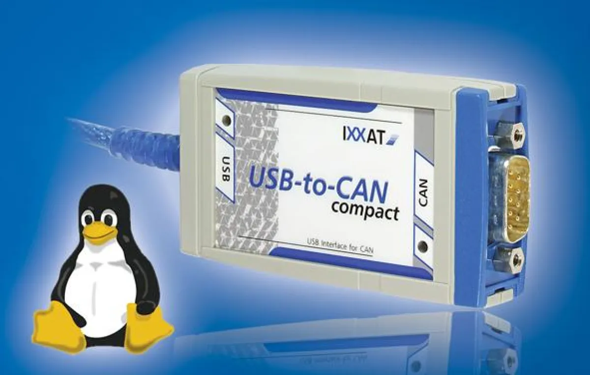 Mobile CAN-Interfaces für USB jetzt mit Linux Unterstützung