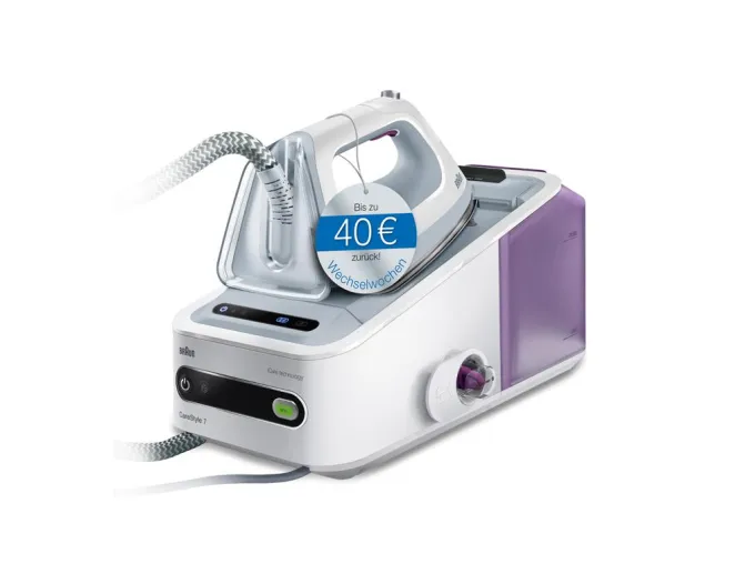 Bild: Braun startet Wechselwochen für CareStyle Dampfbügelstationen