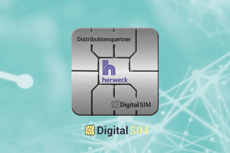 Herweck ist neuer Distributionspartner von Digital SIM Bild: Herweck ist neuer Distributionspartner von Digital SIM