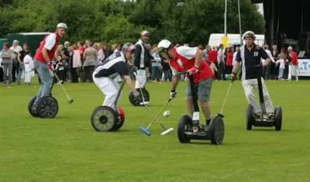 Bild: SegwayPolo WM - Schock für deutsches Team - WM Teilnahme der Torfrau gefährdet