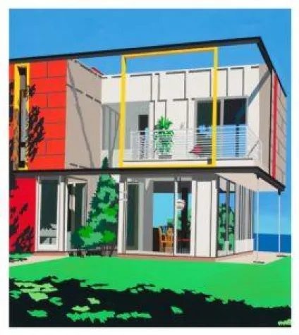 Bild: Julian Opie & Sheri Warshauer „Home, Sweet Home“