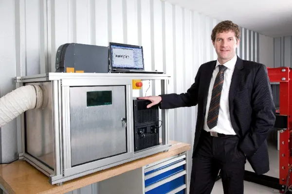 Bild: Erstmals in Bremen: Laserbeschriftung in 3D