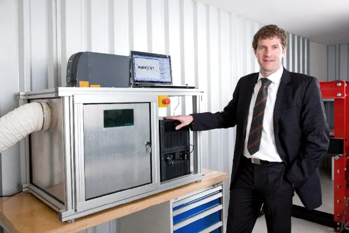 Bild: Erstmals in Bremen: Laserbeschriftung in 3D