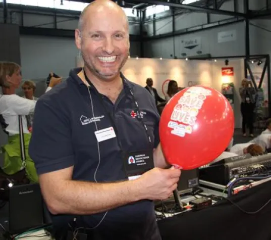 Bild: "Kids Save Lives" Workshop in Freiburg