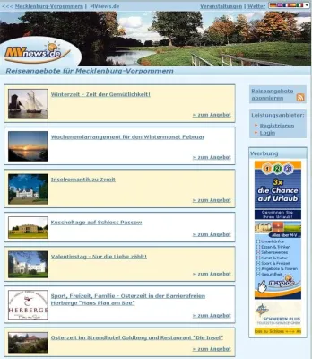 Bild: Neues Reiseportal für Mecklenburg-Vorpommern gestartet.