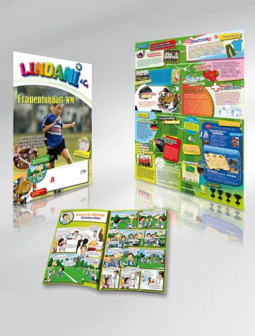 MARKENRITTER relaunchen Kinderposter LINDANI & Co Bild: MARKENRITTER relaunchen Kinderposter LINDANI & Co