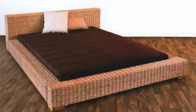 Bild: Rattanshop24 präsentiert exklusiv Betten in Überlänge aus Rattan, Loom und Bambus